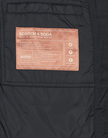Scotch & Soda WATER-REPELLENT SHIRT Noir