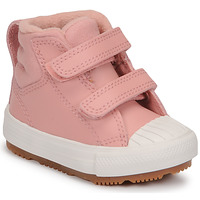 Chaussures Fille Baskets montantes Converse CHUCK TAYLOR ALL STAR BERKSHIRE BOOT SEASONAL LEATHER HI Rose