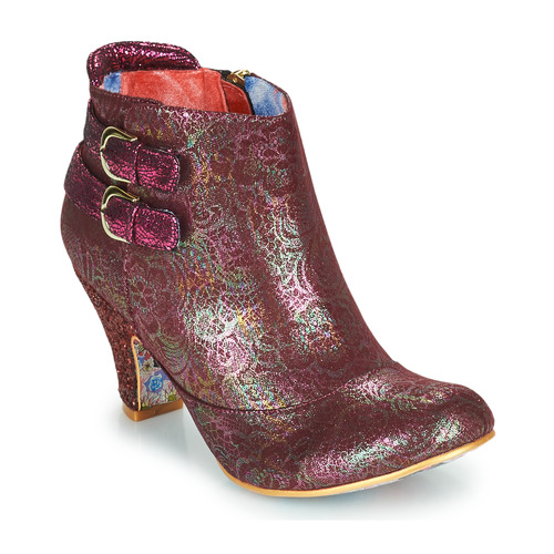 Chaussures Femme Bottines Irregular Choice THINK ABOUT IT Bordeaux