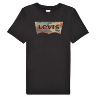Vêtements Garçon T-shirts manches courtes Levi's SHORT SLV GRAPHIC TEE SHIRT Noir