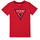Vêtements Garçon T-shirts manches courtes Guess THOLMA Rouge