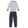 Vêtements Enfant Pyjamas / Chemises de nuit Petit Bateau TECHI Blanc / Bleu