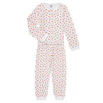 Vêtements Fille Pyjamas / Chemises de nuit Petit Bateau NELOU Multicolore