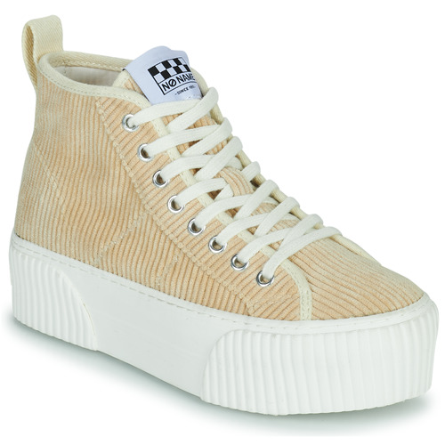 Chaussures Femme Baskets montantes No Name IRON MID Beige