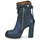 Chaussures Femme Bottines Airstep / A.S.98 BLOC ZIP Bleu