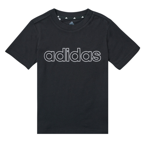 Vêtements Garçon T-shirts manches courtes Adidas Sportswear SAMINA Noir