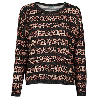 Vêtements Femme Pulls Liu Jo WF1538 Leopard