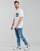 Vêtements Homme T-shirts manches courtes adidas Performance CAMO PKT TEE Blanc
