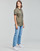 Vêtements Femme T-shirts manches courtes adidas Originals TEE Noir / Marron
