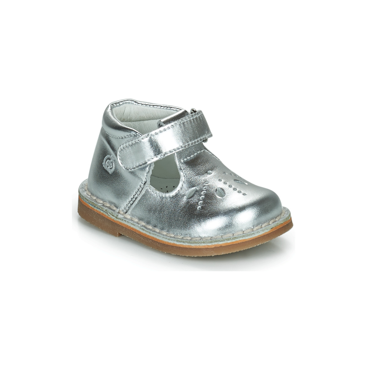 Chaussures Fille Ballerines / babies Citrouille et Compagnie OTALI Argent