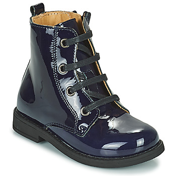 Chaussures Fille Boots Citrouille et Compagnie HEMANU Bleu