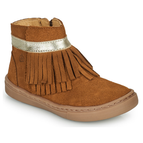 Chaussures Fille Boots Citrouille et Compagnie PIDO Camel