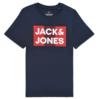 Vêtements Garçon T-shirts manches courtes Jack & Jones JJECORP LOGO TEE SS Marine