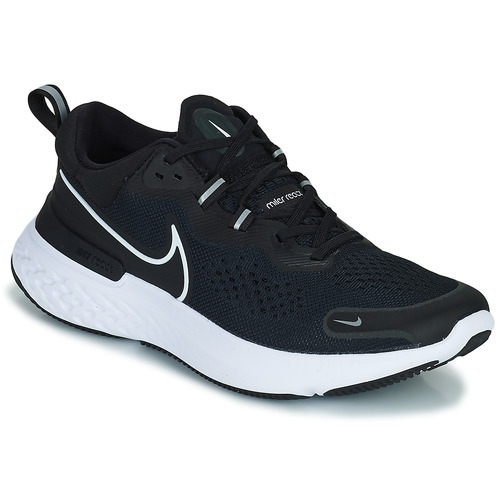 Chaussures Homme Running / trail Nike NIKE REACT MILER 2 Noir / Blanc