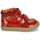 Chaussures Fille Baskets montantes GBB DOMENA Rouge