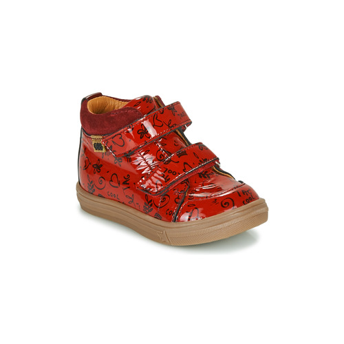 Chaussures Fille Baskets montantes GBB DOMENA Rouge