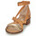 Chaussures Femme Sandales et Nu-pieds Casual Attitude COUTIL Camel / Or