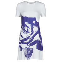 Vêtements Femme Robes courtes Desigual WASHINTONG Blanc / Bleu 