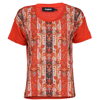 Vêtements Femme T-shirts manches courtes Desigual LOMBOK Multicolore