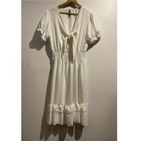 Vêtements Femme Robes courtes Fashion brands 9176-BLANC Blanc