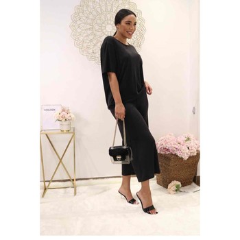 Vêtements Femme Tops / Blouses Fashion brands 9159-BLACK Noir