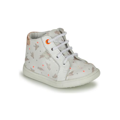 Chaussures Fille Baskets montantes GBB FAMIA Blanc