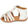 Chaussures Fille Sandales et Nu-pieds GBB RIVIERA Blanc