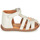 Chaussures Fille Sandales et Nu-pieds GBB HEVA Blanc