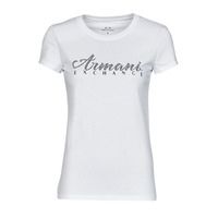 Vêtements Femme T-shirts manches courtes Armani Exchange 8NYT91 Blanc