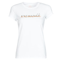 Vêtements Femme T-shirts manches courtes Armani Exchange 3LYTKD Blanc