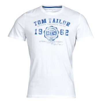 Vêtements Homme T-shirts manches courtes Tom Tailor 1008637 Blanc