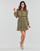 Vêtements Femme Robes courtes Morgan ROSILA.F Jaune / Multicolore