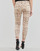 Vêtements Femme Pantalons 5 poches Freeman T.Porter ALEXA CROPPED REPTILIA Beige / Marron