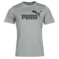 Vêtements Homme T-shirts manches courtes Puma ESS LOGO TEE Gris