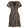 Vêtements Femme Robes courtes Guess LAVINIA DRESS Leopard