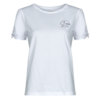 Vêtements Femme T-shirts manches courtes Guess SS CN GEETA TEE Blanc