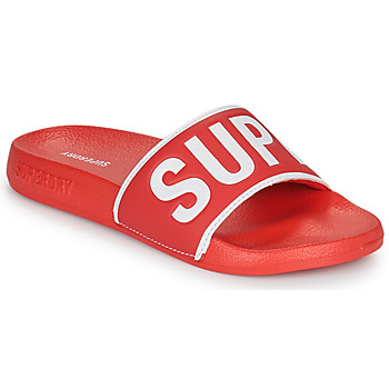 Chaussures Femme Claquettes Superdry CODE CORE POOL SLIDE Rouge
