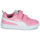 Chaussures Fille Baskets basses Puma Courtflex v2 V PS Rose / Blanc