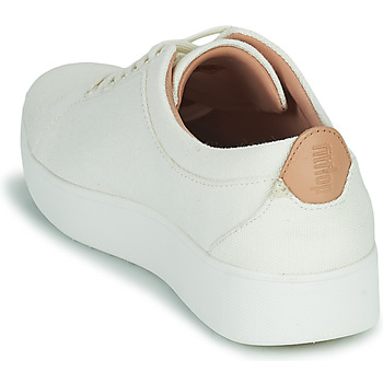 FitFlop Rally Tennis Sneaker - Canvas Blanc