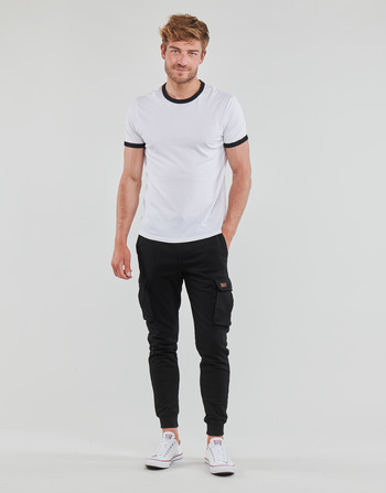Vêtements Homme Pantalons 5 poches Schott FERGUS Noir