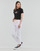 Vêtements Femme T-shirts manches courtes Calvin Klein Jeans SEASONAL MONOGRAM BABY TEE Noir