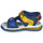 Chaussures Garçon Sandales et Nu-pieds Geox J SANDAL ANDROID BOY Bleu / Jaune / Rouge