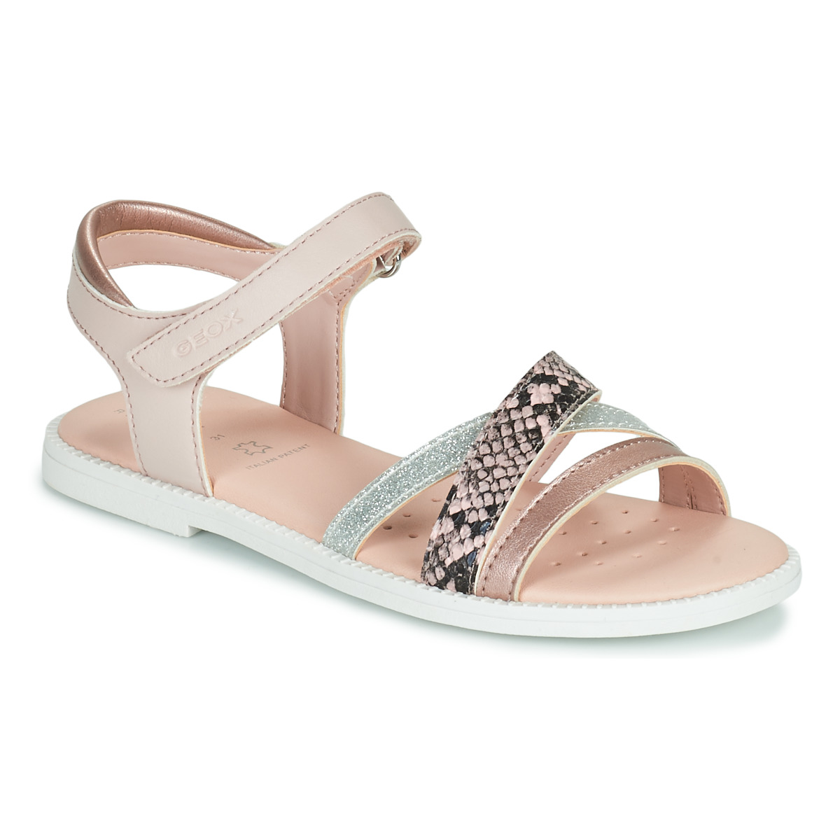 Geox J Sandal Karly Girl F Bout Ouvert Fille