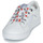 Chaussures Fille Baskets basses Geox J KATHE GIRL Blanc / Rouge