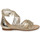 Chaussures Femme Sandales et Nu-pieds Fru.it 7479-100-PLATINO Doré