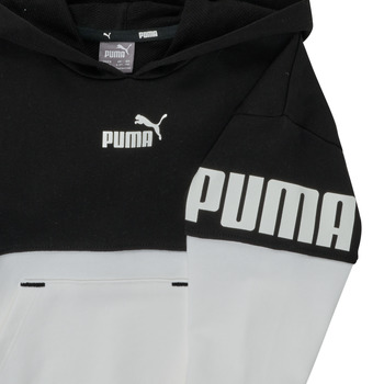 Puma PUMA POWER BEST HOODIE Noir / Blanc