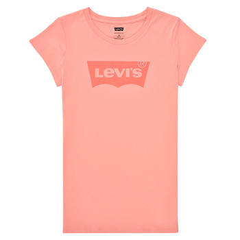 Vêtements Fille T-shirts manches courtes Levi's BATWING TEE Orange