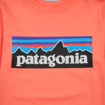 Patagonia BOYS LOGO T-SHIRT Corail