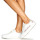Chaussures Femme Baskets basses Bons baisers de Paname SIMONE AMOUR BLANC ROSE GOLD Blanc / Rose