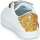 Chaussures Fille Baskets basses Bons baisers de Paname MINI EDITH GRL PWR Blanc / léopard
